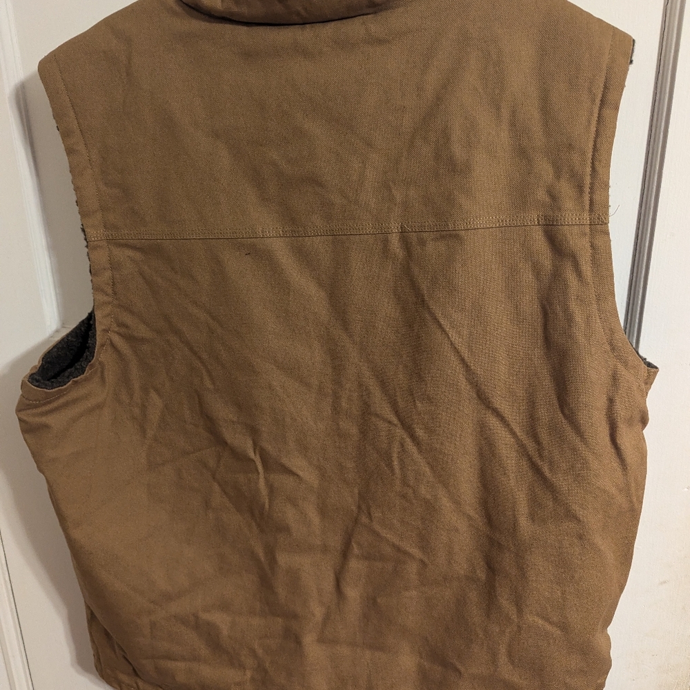Steelton workwear Sherpa lined canvas vest size XL - Picture 4 of 11